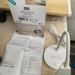No.a165 LEDデスクライト ポルテ ニトリ の画像