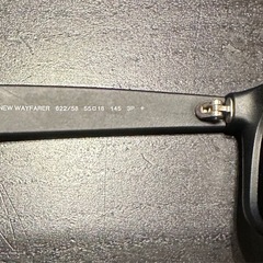 Ray-ban New wayfarer 622/58    の画像