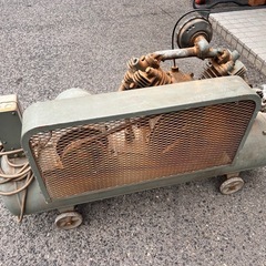 日立 コンプレッサー 2.2P-9.5V 200V エア 工具 【11079848】の画像