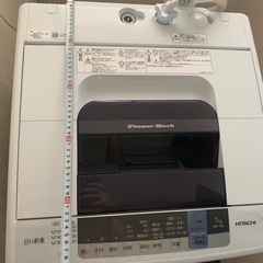 洗濯機　HITACHI 7kg 2019年製の画像