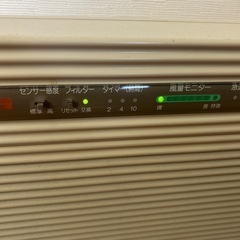 東芝　空気清浄機の画像
