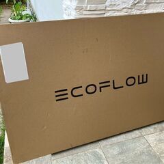 新品：未開封　EcoFlow 400Wソーラーパネル400Wの画像