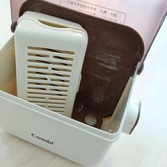 【無料】COMBI　電子レンジ　哺乳瓶　煮沸消毒　除菌じょーず　中古の画像