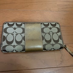 coach 財布　レディース向け(中古)の画像