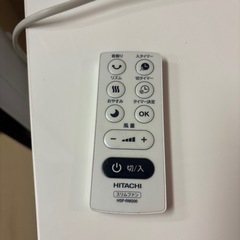 スリムファン 縦型扇風機 リモコン付の画像