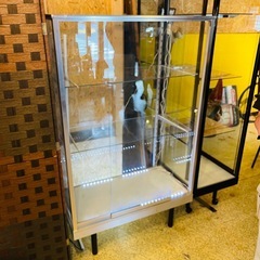 【倉庫保管中】　ガラスショーケース　コレクションケース　什器　可...