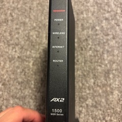 バッファロー　WSR-1500AX2S-BKの画像