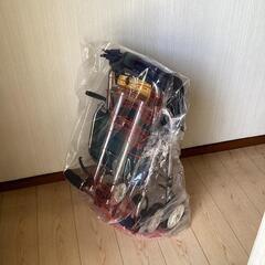 新品 軽量 シルバーカート 折り畳み ショッピングカート 椅子付き バッグ付き の画像