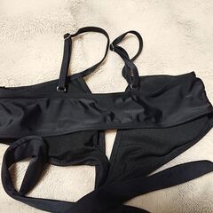 ♣　水着　レディース　ビキニ　ブラック　上　80%Nylon 20% Spandex　サイズＳの画像