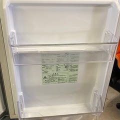 &   2ドアノンフロン冷凍冷蔵庫　AQUA アクア　126L AQR-13M 2022年製　動作確認済みの画像