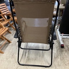 I 2508-264  コールマン　チェア(ベージュ) 中古品　現状お渡しの画像