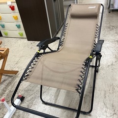 I 2508-264  コールマン　チェア(ベージュ) 中古品　現状お渡しの画像