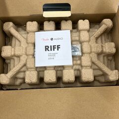 186000 新品未使用 RIFF リフ スピーカー・ウーファー Fender Audio ブラック [250114HM210024]の画像