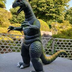 レトロゴジラソフビフィギュアの画像