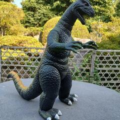 レトロゴジラソフビフィギュアの画像