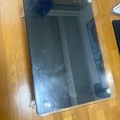 [取引決定]ガラステーブルの画像