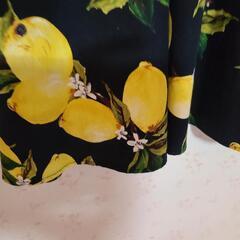 美品　レモン　ワンピース　Mの画像