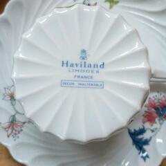 0809-180 カップ＆ソーサー　Haviland LIMOGES FRANCEの画像