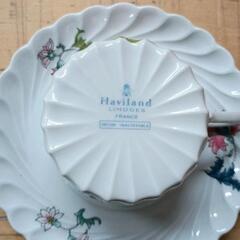 0809-181 カップ＆ソーサー　Haviland LIMOGES FRANCEの画像