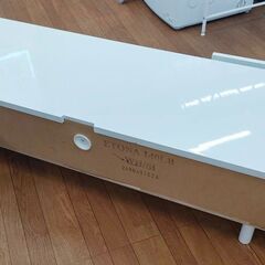 テレビボード　ロータイプ　幅139.5cm  大型液晶テレビも余裕の画像