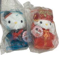 186001 SANRIO サンリオ ぬいぐるみまとめ売り マクドナルド ハローキティ 平成レトロ 6点まとめ売り [250429HM210126]の画像