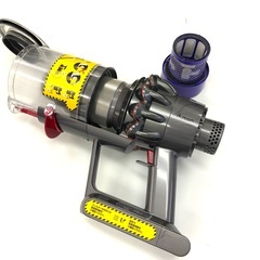大33 Dyson cyclone V10 fluffy ダイソン 付属アタッチメント スタンド付きの画像