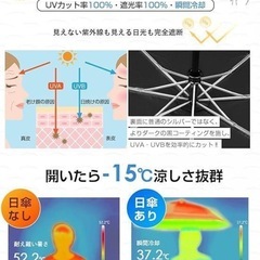 折りたたみ日傘　西彼、長崎市、大瀬戸町相談可の画像