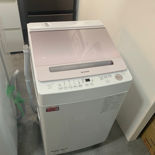【ジモティー割】SHARP 2023年製　7kg 洗濯機　（ID1187）