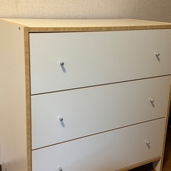 イケア　IKEA　ROBIN　3段引き出しの画像