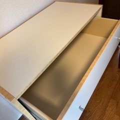 イケア　IKEA　ROBIN　3段引き出しの画像