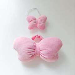 新品、未使用品 labubu ラブブ　ぬいぐるみ着替え 2点セット3色から選べるの画像