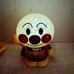 アンパンマン　特大ぬいぐるみ＆おもちゃ2点＆楽器3点＆ライトの画像