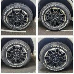 【バリ溝】225/60/r18 オープンカントリーR/T　ホワイトレタータイヤの画像