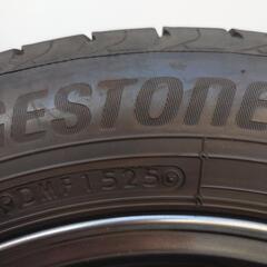 155/65R14 ブリジストンnewno　アルミ付き4本の画像