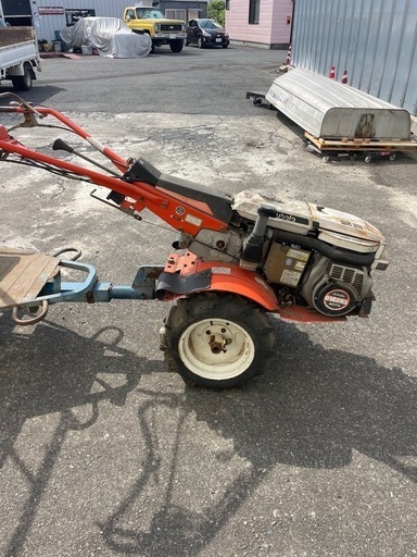 クボタ テーラー TD620 耕運機 トレーラー 実動