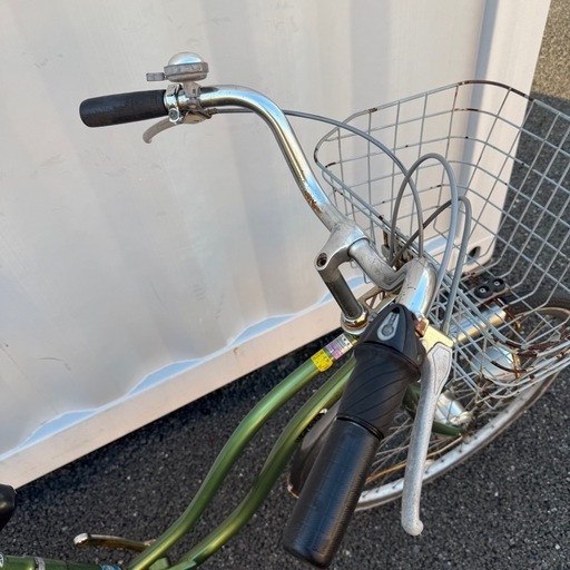 都内/千葉引取】ママチャリ 26インチ自転車 6段は変速/カゴ/鍵/ライト付