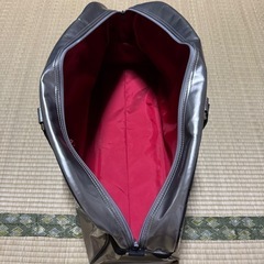 MINI ボストンバッグ　シルバーの画像