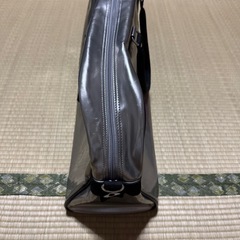 MINI ボストンバッグ　シルバーの画像