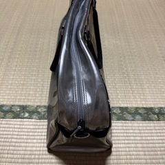 MINI ボストンバッグ　シルバーの画像