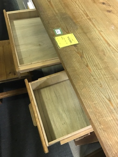 ジャングルジャングル貝塚店　学習机　デスク　アンティーク　レトロ　木製　貝塚市　二色浜　リサイクルショップ
