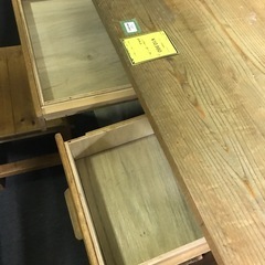 ジャングルジャングル貝塚店　学習机　デスク　アンティーク　レトロ　木製　貝塚市　二色浜　リサイクルショップの画像