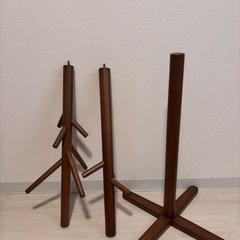 ニトリ　ポールハンガー　(ブラウン)の画像