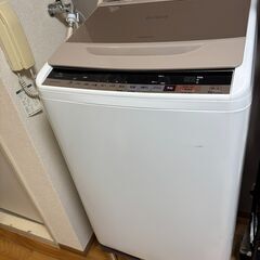 日立　BEAT　WASH　洗濯機　無料　譲ります　