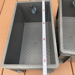 メダカ　飼育容器　約18L 3個セットの画像