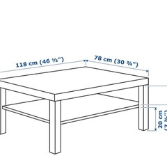 LACK ラック コーヒーテーブル
の画像