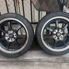 RAYS 707 タイヤ付きホイールの画像
