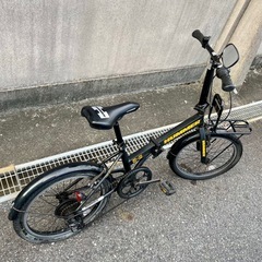 【整備済み】HUMMER20インチ6段変速折りたたみ自転車の画像