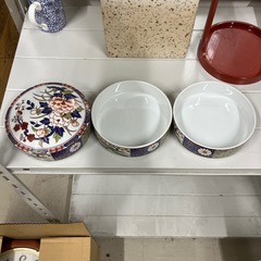 A2508-268 有田焼 柴田度器 三段重 キズ汚れ有りの画像