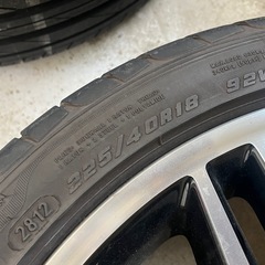 AMGホイール18インチ2本セット　の画像