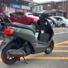 【美車•低走行❗️】YAMAHA JOG AY01 グリーン 人気のFI車【ご成約でヘルメットプレゼント🎁】の画像